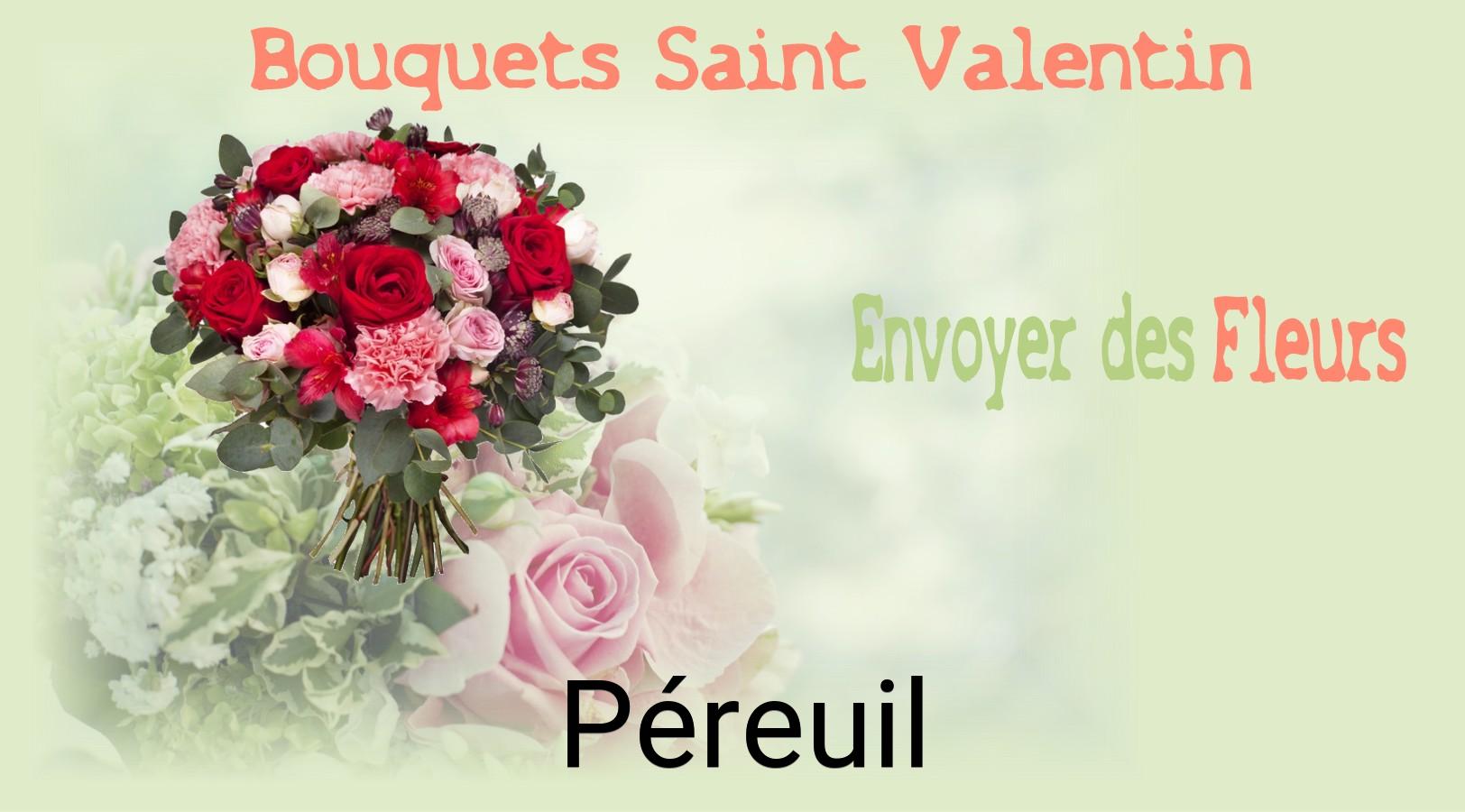 Roses de Saint-Valentin livrées à Péreuil